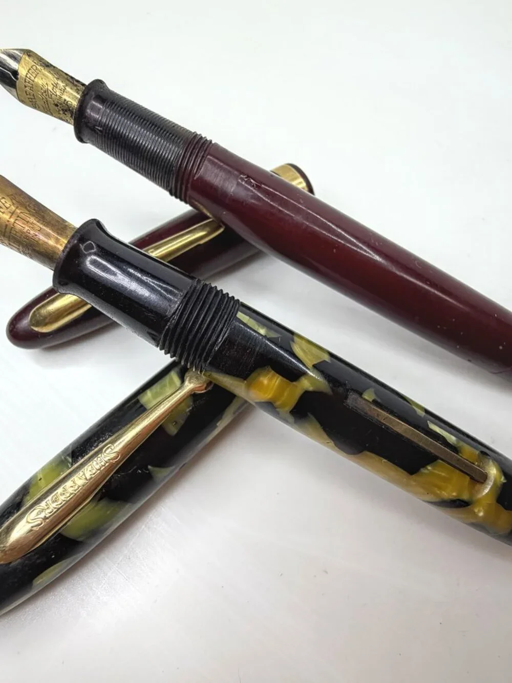 Vintage Sheaffer Lifetime Fountain Pen Lot of Two SHP202602 SS478